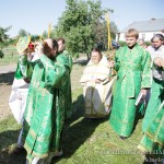 2014.06.09 Великое освящение и Божественная литургия (храм в честь св. прав. Иулиании Муромской)