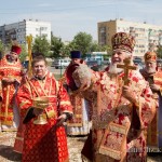 2014.08.09 Божественная литургия в кафедральном соборе Отрадненской епархии