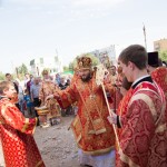 2014.08.09 Божественная литургия в кафедральном соборе Отрадненской епархии