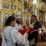 2014.08.20 храм в честь Казанской иконы Божией Матери, г. Тольятти, Литургия и отпевание архим. Германа