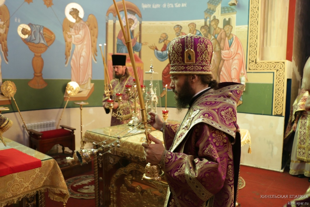 2017.08.14 Литургия в г. Кинель