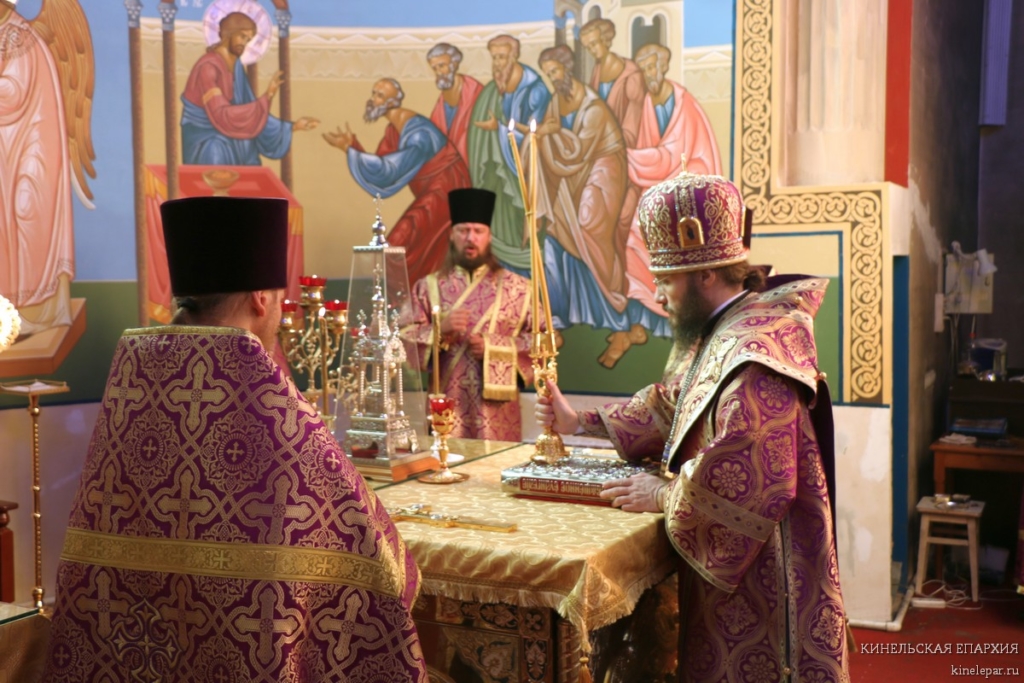 2017.08.14 Литургия в г. Кинель