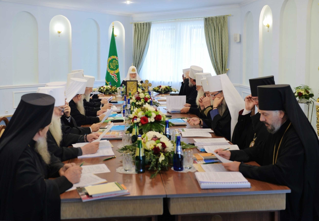 Заявление принято на заседании Священного Синода Русской Православной Церкви 15 октября 2018 года в Минске