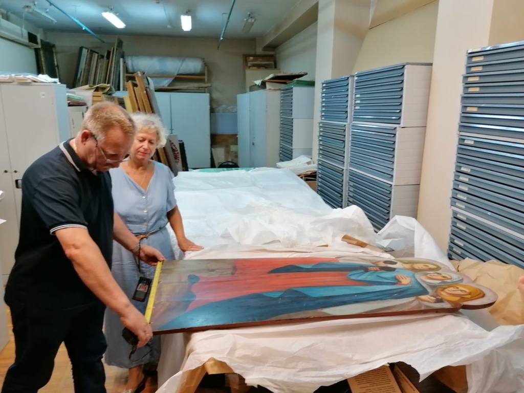 В Музее имени Алабина откроется выставка икон Григория Журавлёва