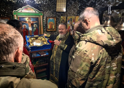 Святыня на передовой: Ташлинская икона Божией Матери посетила бойцов в зоне СВО